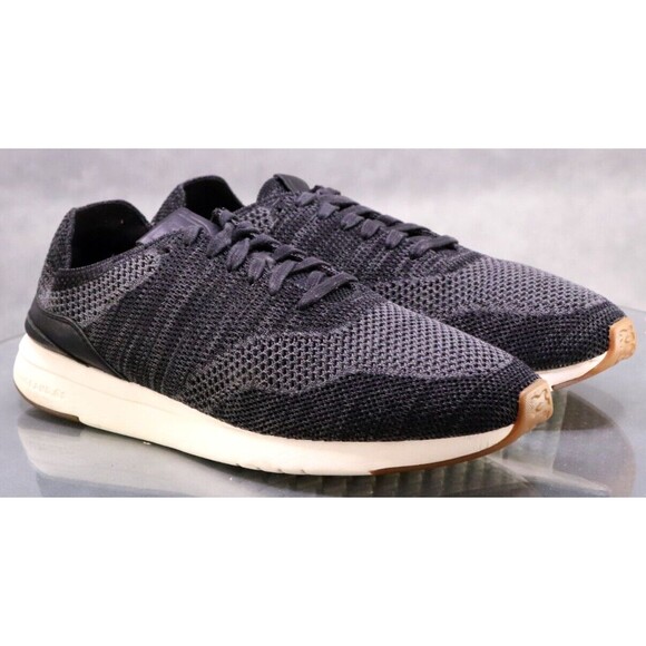 Cole Haan Grand Pro Men\'s Knit Sneakers Shoes Size 12 Black Gray main image 6